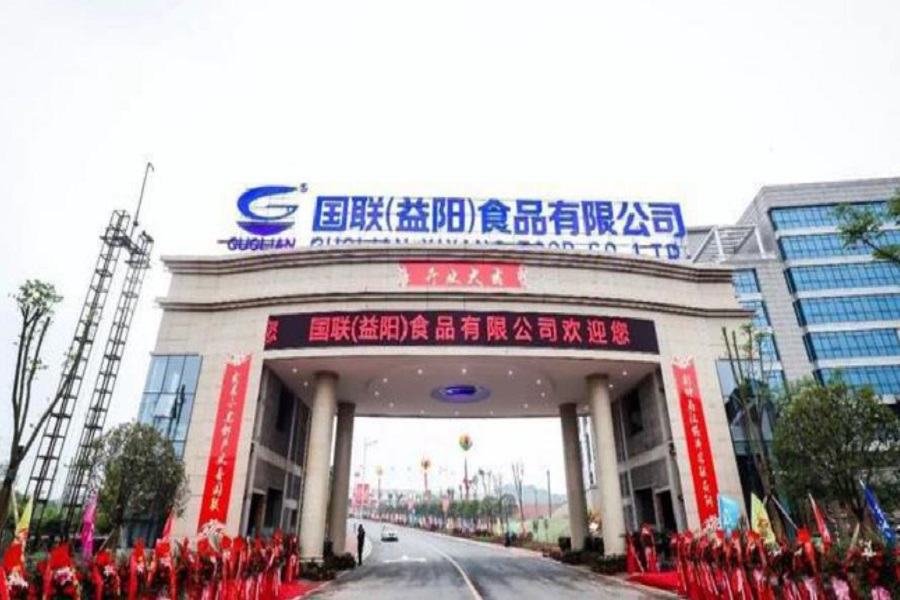 益阳国联水产新厂房选定TB体育门业为合作伙伴